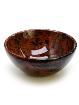Mahogany Obsidian Bowl