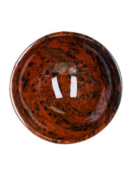 Mahogany Obsidian Bowl