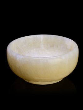 Peach Calcite Bowl