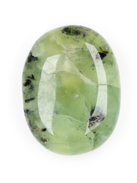Prehnite and Epidote Palm Stone