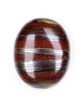 Hematite and Jasper Palm Stone