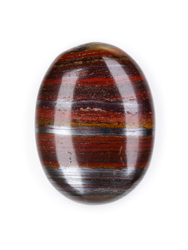 Hematite and Jasper Palm Stone