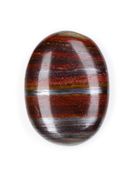 Hematite and Jasper Palm Stone