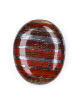 Hematite and Jasper Palm Stone