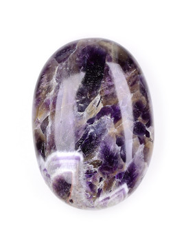 Chevron Amethyst Palm Stone