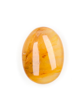 Golden Healer Quartz Palm Stone