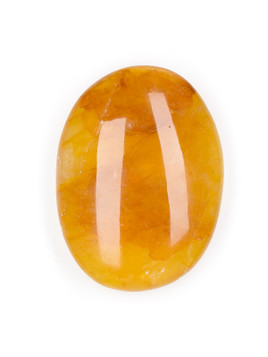 Golden Healer Quartz Palm Stone