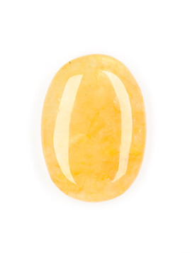 Golden Healer Quartz Palm Stone