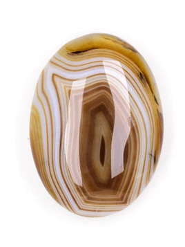 Banded Agate Palm Stone