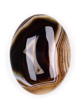 Banded Agate Palm Stone