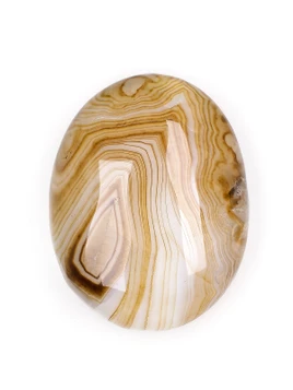 Banded Agate Palm Stone