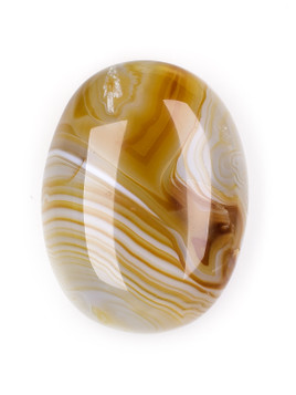 Banded Agate Palm Stone