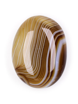 Banded Agate Palm Stone