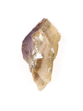Fluorite on Calcite
