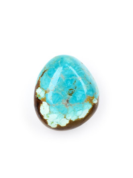 No 8 Turquoise AA Tumbled Stone