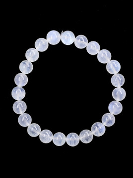 Rainbow Moonstone Bead Bracelet