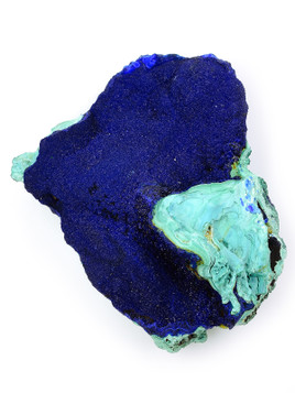 Azurite over Malachite Display Specimen