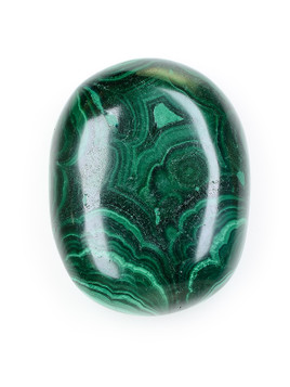 Malachite Palm Stone