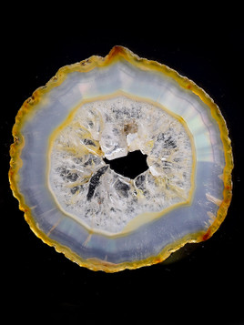 Iris Rainbow Agate Slice