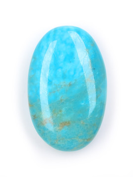 No 8 Turquoise AAAA Small Palm Stone