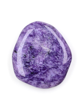 Charoite Palm Stone