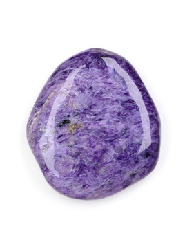 Charoite Palm Stone
