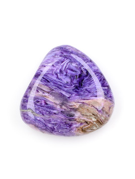 Charoite Palm Stone