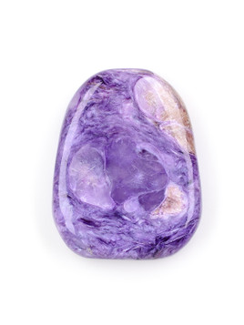 Charoite Palm Stone