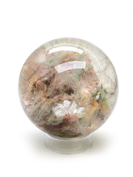 Manifestation Garden Quartz Sphere