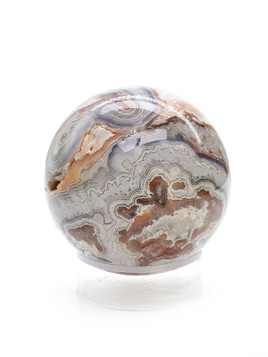 Crazy Lace Agate Sphere