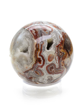Crazy Lace Agate Sphere