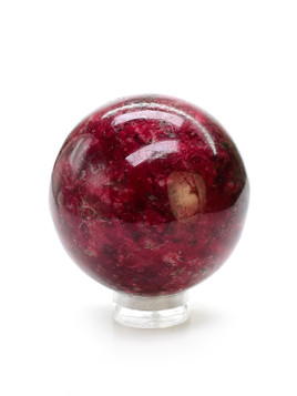 Thulite Sphere