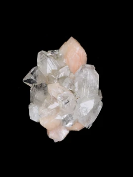 Apophyllite and Stilbite AAA Cluster