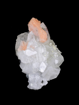 Apophyllite and Stilbite AAA Cluster