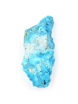 Malachite in Chrysocolla Slice