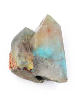 Ajoite Quartz Twin