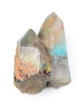 Ajoite Quartz Twin