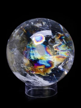 Rainbow Quartz Sphere