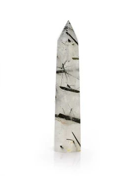 Tourmaline in Quartz Point
