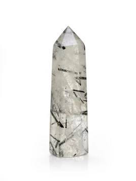 Tourmaline in Quartz Point