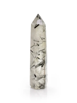Tourmaline in Quartz Point