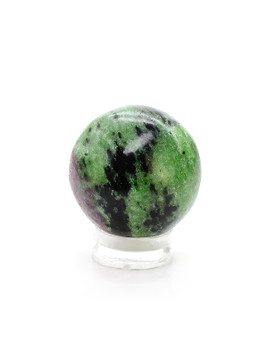 Ruby in Zoisite Sphere