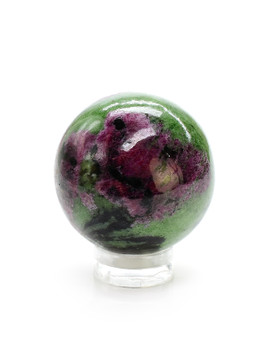 Ruby in Zoisite Sphere