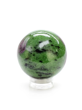 Ruby in Zoisite Sphere