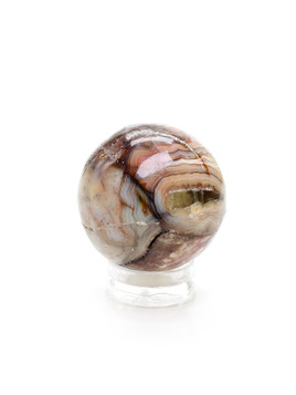 Crazy Lace Agate Sphere