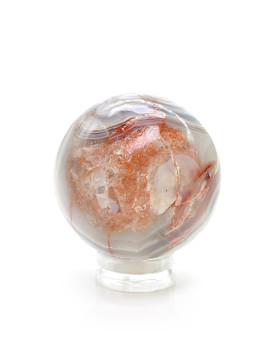 Crazy Lace Agate Sphere