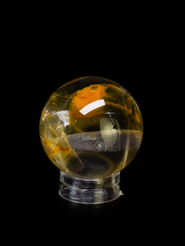 Golden Healer Quartz Sphere