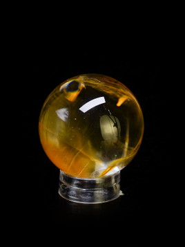 Golden Healer Quartz Sphere