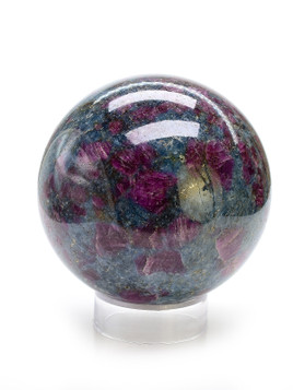 Ruby and Kyanite Sphere