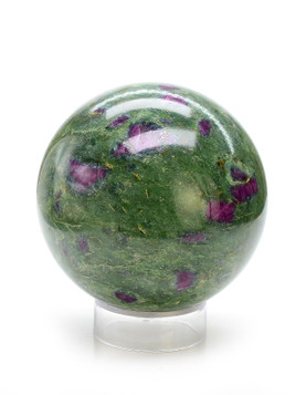 Ruby in Fuchsite Sphere